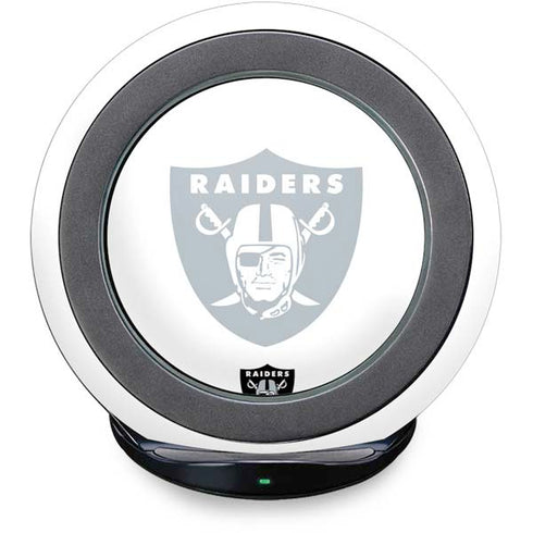 NFL Las Vegas Raiders Double Vision Fast Charge Wireless Charging Stand Skin